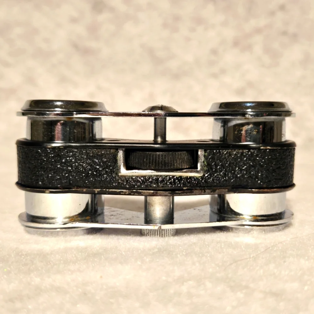 VTG Japan Selsi Everbrite Retractable Opera Glasses/Pocket Binoculars, Stamped - Picture 3 of 8